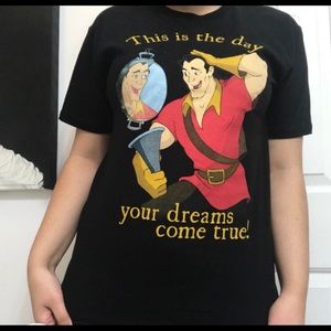Disney Beauty and the Beast Gaston Tshirt